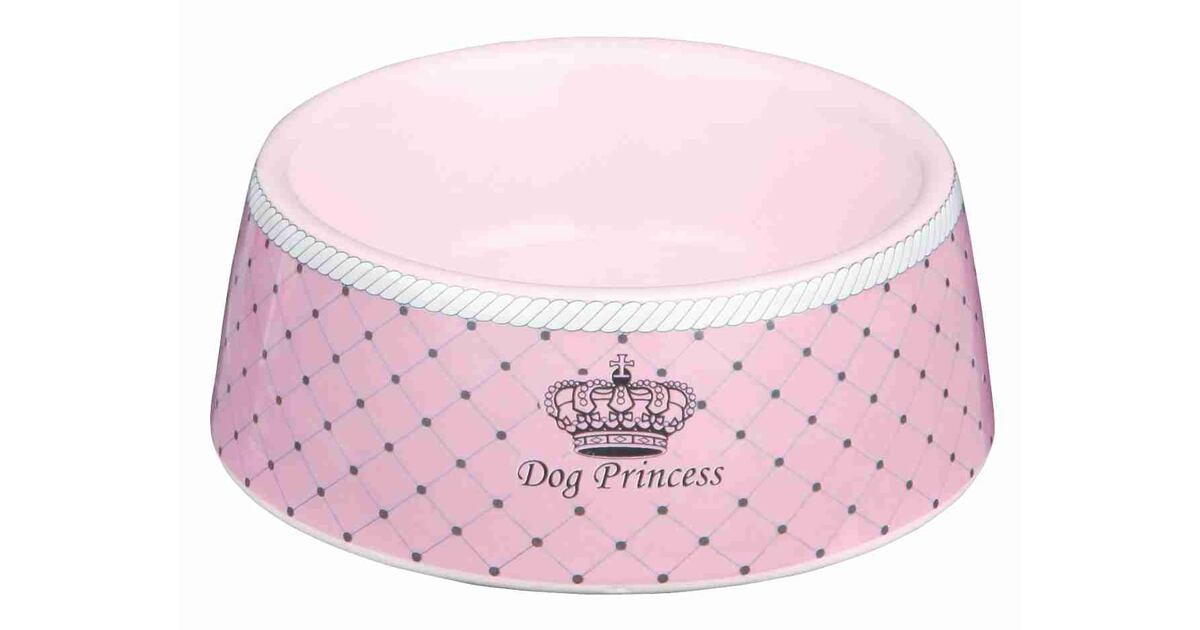 DOG PRINCESS keramicka miska r ova 0 18 l 12 cm DOPRODEJ Trixiecz.cz