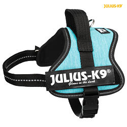 Julius-K9 silový postroj Mini-Mini/XS 40-53 cm/22 mm, oceán