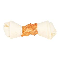 DentaFun uzel svázaný kuřecím masem,  15 cm/70 g
