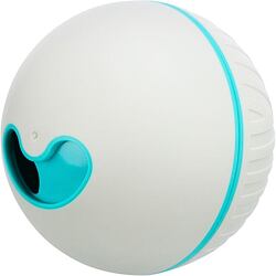 Snack Ball, míček na pamlsky 11 cm, plast, šedá