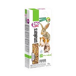 LOLO SMAKERS 2 klasy ořechové pro hlodavce 90 g