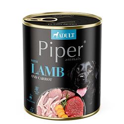 NEW PIPER s jehněčím a mrkví, konzerva pro psy 800g