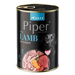 NEW PIPER s jehněčím a mrkví, konzerva pro psy 400g