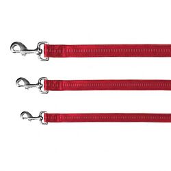 Vodítko SOFTLINE ELEGANCE - červeno/béžová