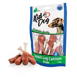 KIDDOG králičí maso na kalciové kostičce 80 g