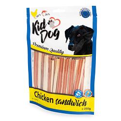 KIDDOG kuřecí sendvič s treskou 250 g