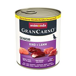 GRANCARNO Senior - hovězí, jehněčí 800 g