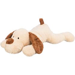 XXL plyšový pes Benny, 75 cm, béžová/hnědá