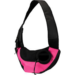 Front Sling Carrier - přední nosítko/taška, 50 x 25 x 18cm, malinová/černá (max. 5kg)