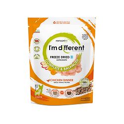 I´M DIFFERENT Chicken DINNER, mrazem sušené raw krmivo s kuřetem, 156 g