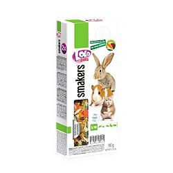 LOLO SMAKERS 2 klasy zeleninové pro hlodavce 90 g