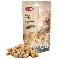 Freeze Dried  - mrazem sušené pamlsky s jehněčím a lososem, 25 g