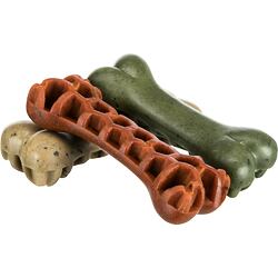 DentaFun Veggie Honey Comb Bone [40ks] , kostička s mořskou řasou 12 cm/58 g