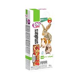 LOLO SMAKERS 2 klasy jahodové pro hlodavce 90 g