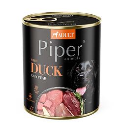 NEW PIPER s kachnou a hruškou, konzerva pro psy 800 g
