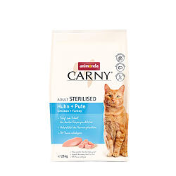 ANIMONDA Carny Sterilised - kuře + krůta 1.75 kg