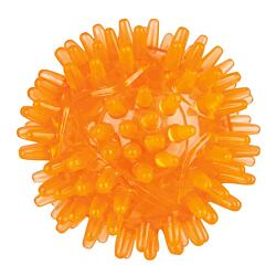 Svítící ježatý míček, termoplastová guma (TPR) 5 cm (RP 2,10 Kč)
