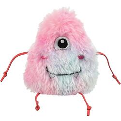 Monster příšerka jednooká 12 cm, s catnipem, plyš, růžová/světlemodrá