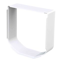 Tunelový prvek pro dvířka SuperFlap 38530, rozšiřuje hloubku instalace až o 50 mm - bílá