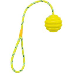Vrhací vlnitý míč na šňůře 6 cm/30 cm