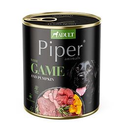 NEW PIPER se zvěřinou a dýní, konzerva pro psy 800g