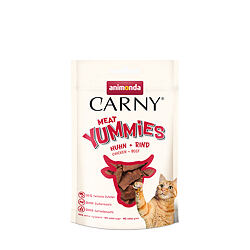 ANIMONDA Carny Adult Meat Yummies - kuře + hovězí 50 g