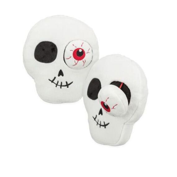 Halloween Skull - lebka, plyšová hračka pro psy, 19 cm - LIMITOVANÁ NABÍDKA