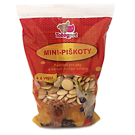 MINI PIŠKOTY pro zvířata 120 g