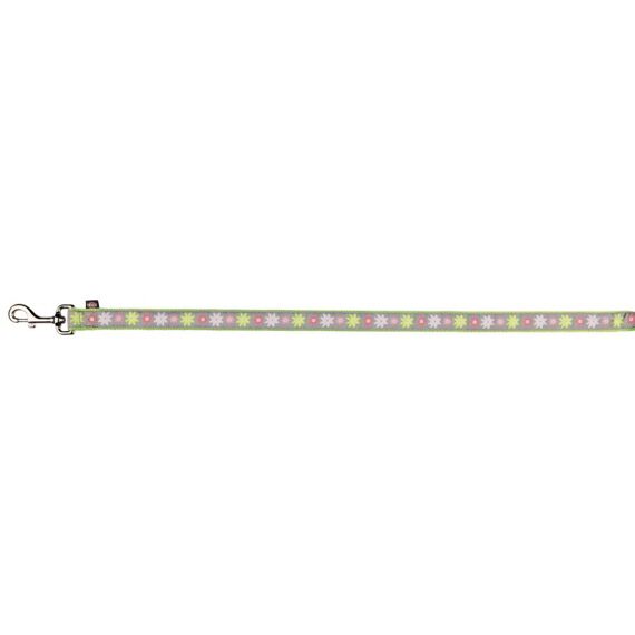 Vodítko Modern Art BLOOMS XS-S 1,20 m/15 mm zelené