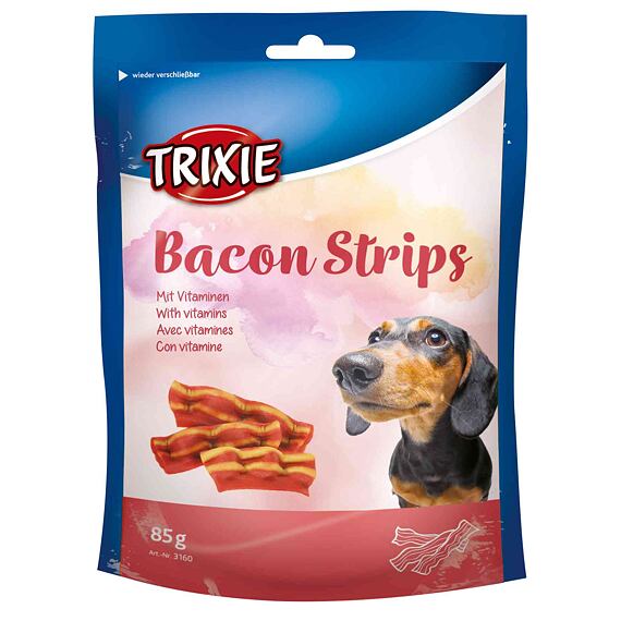 BACON STRIPS Light - slanina 85g TRIXIE - DOPRODEJ
