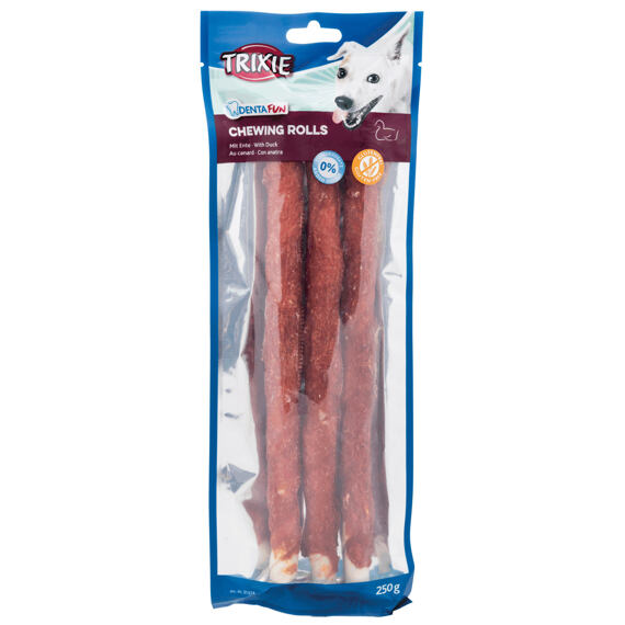 DentaFun tyčinka svázaná kachním masem 3 ks, 28 cm/250 g