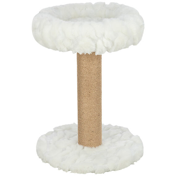 Škrabací sloupek MIRELLA 55 cm, polstrovaná platforma