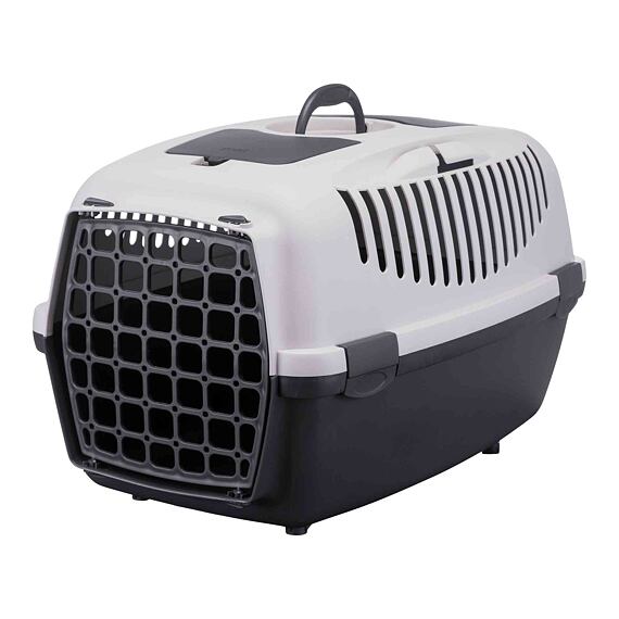 Transportní box CAPRI III, S: 40x38x61cm (max. 12kg), tmavě šedá/světle šedá