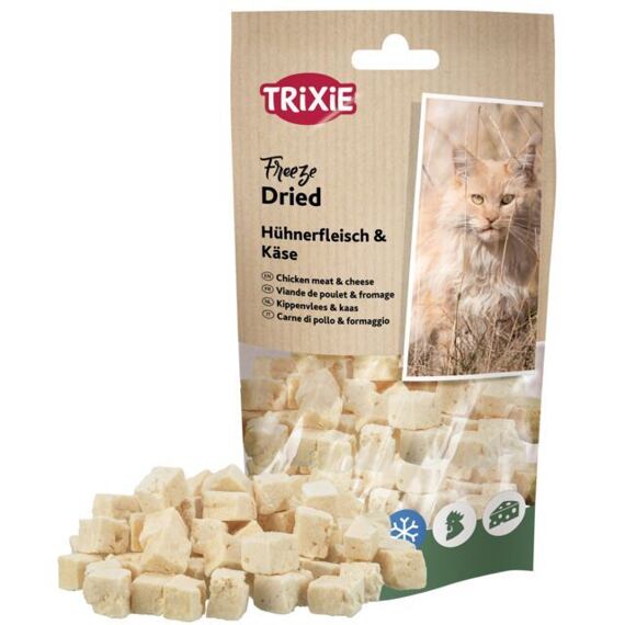 Freeze Dried  - mrazem sušené pamlsky s kuřecím a sýrem, 25 g
