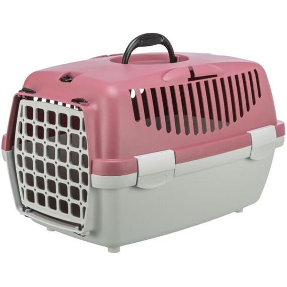 Transportní box CAPRI I, XS: 32x31x48cm (max. 6kg), světle šedá/starorůžová
