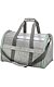 Transportní taška DILLON, 33 × 32 × 54 cm, do 10 kg, šedá/mátová