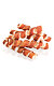 KIDDOG BUFFET SPRING kachní maso na buvolí kůži 16 cm/ 40-45 g [25ks]