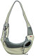Front Sling Carrier - přední nosítko/taška pro psy, 50 x 25 x 18 cm, světlezelená/šedá (max. 5kg)