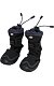 Walker Active Long XL, ochranné boty pro psy, 2ks, černá